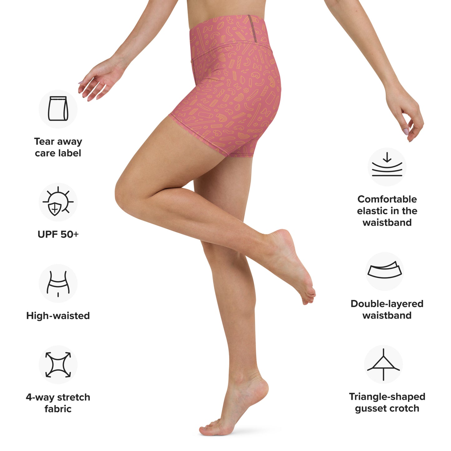 Noodle yoga short Cabaret