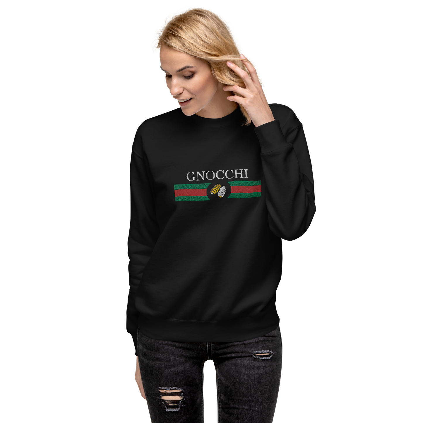 GNOCCHI Unisex Premium Sweatshirt Black