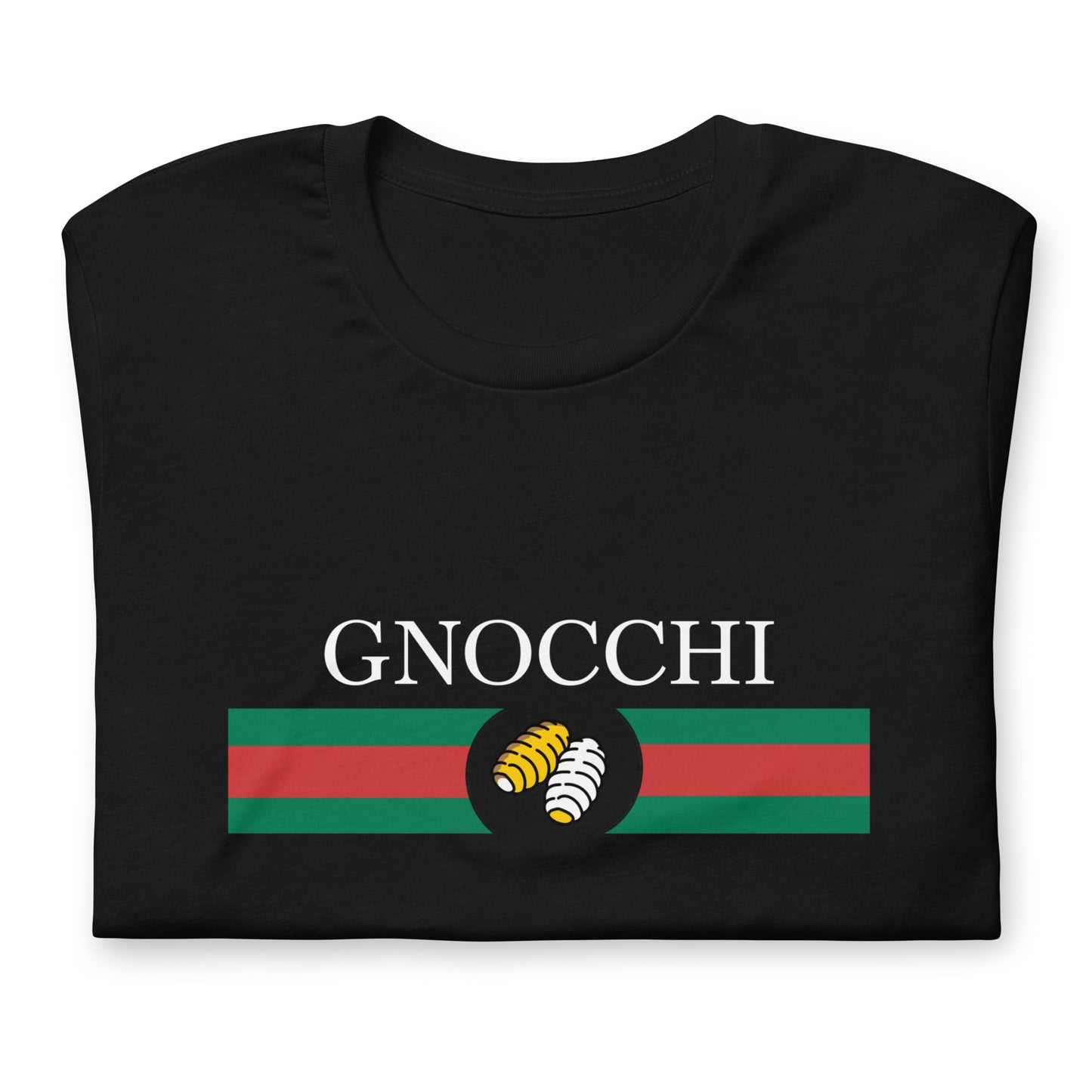 GNOCCHI Unisex t-shirt Black