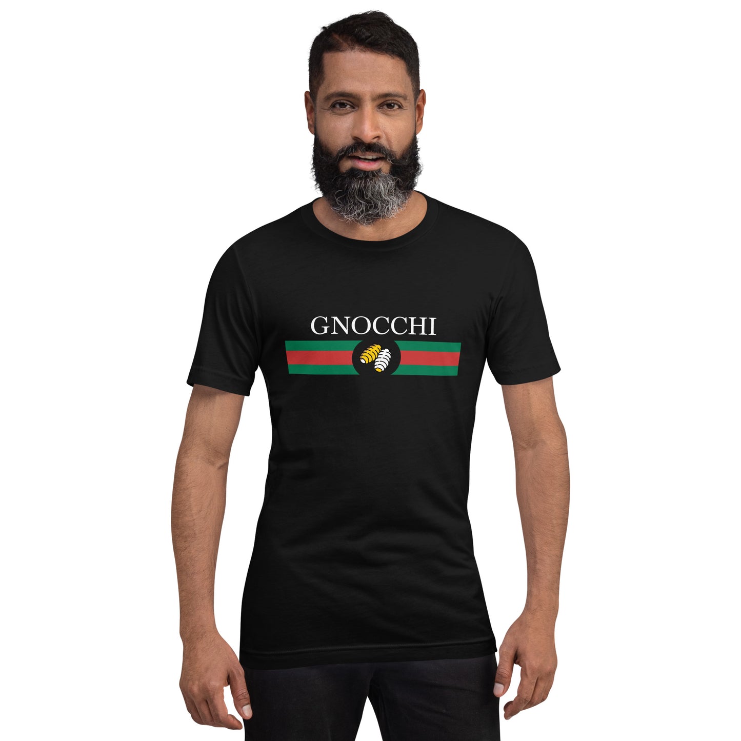 GNOCCHI Unisex t-shirt Black