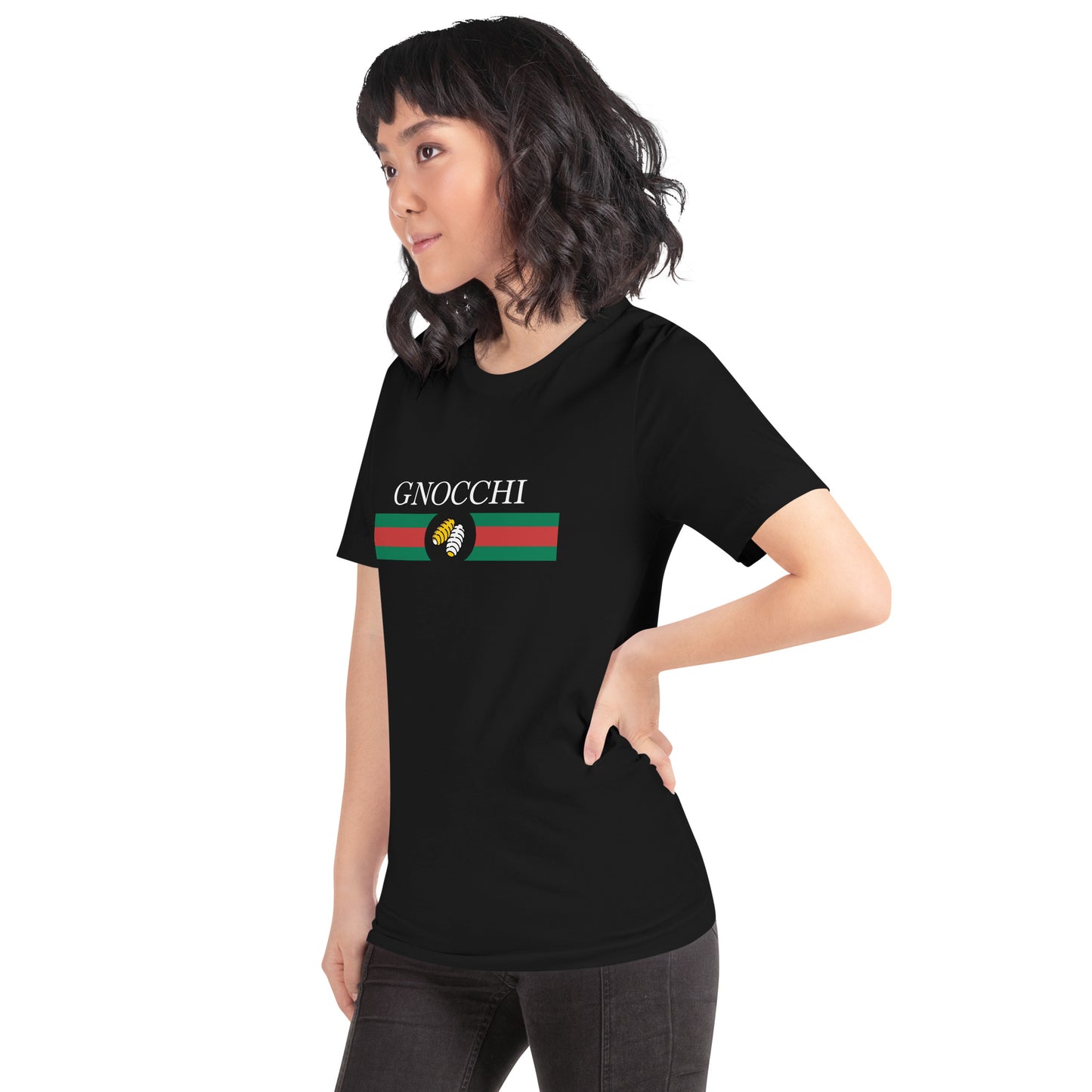 GNOCCHI Unisex t-shirt Black