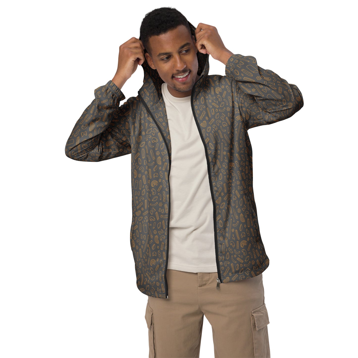 Noodle Men’s windbreaker Grey