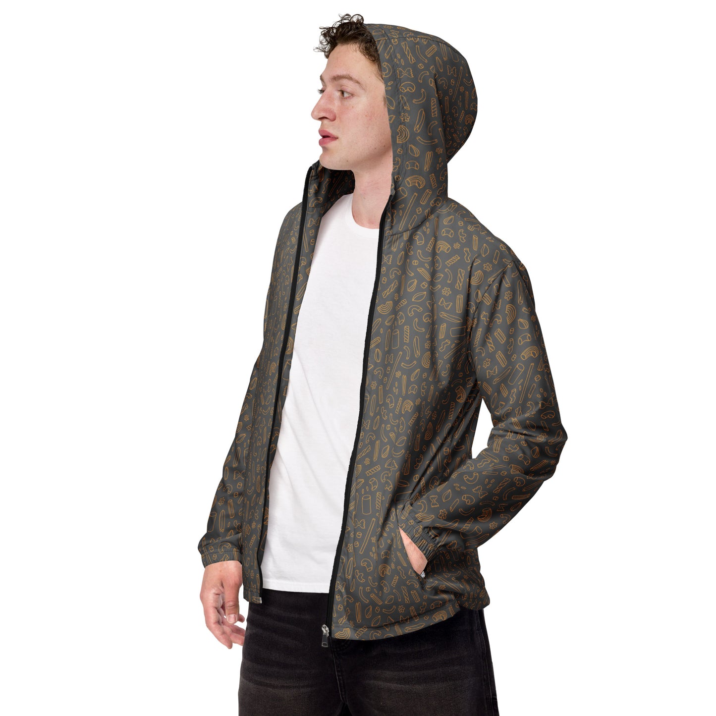 Noodle Men’s windbreaker Grey