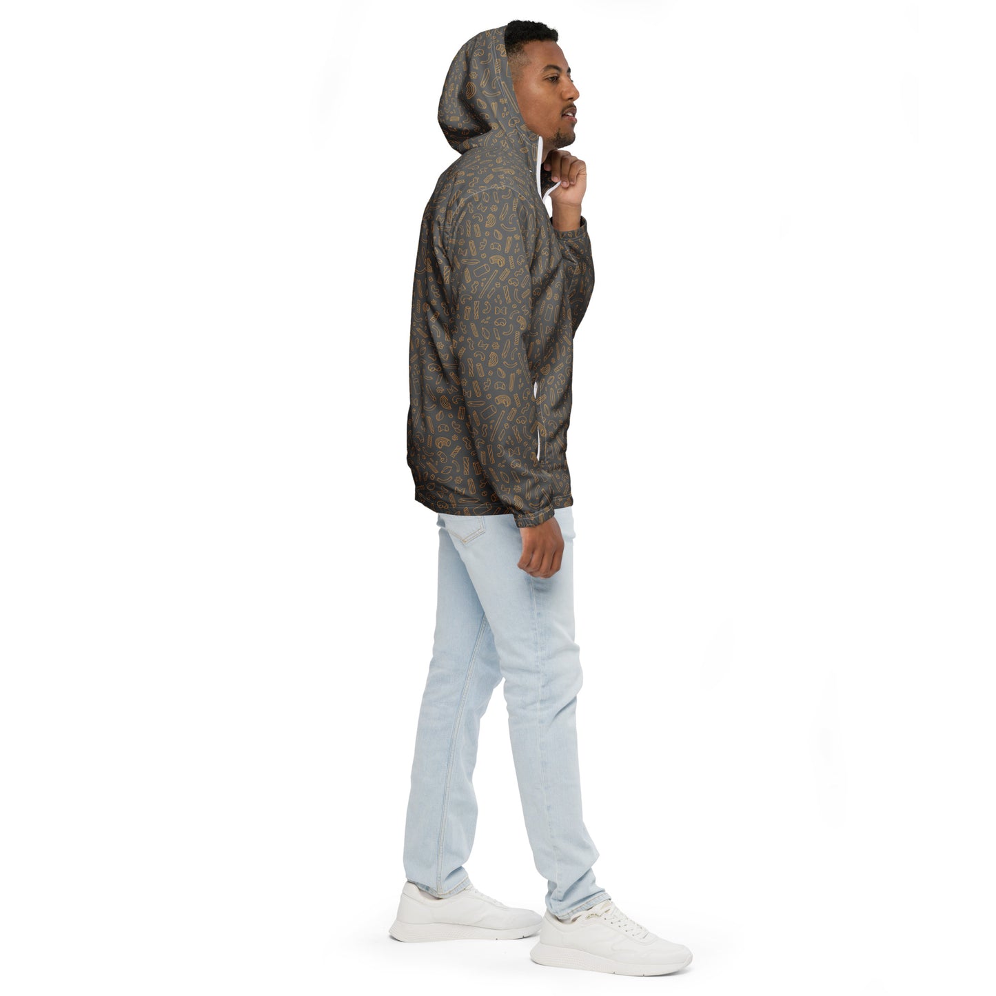 Noodle Men’s windbreaker Grey