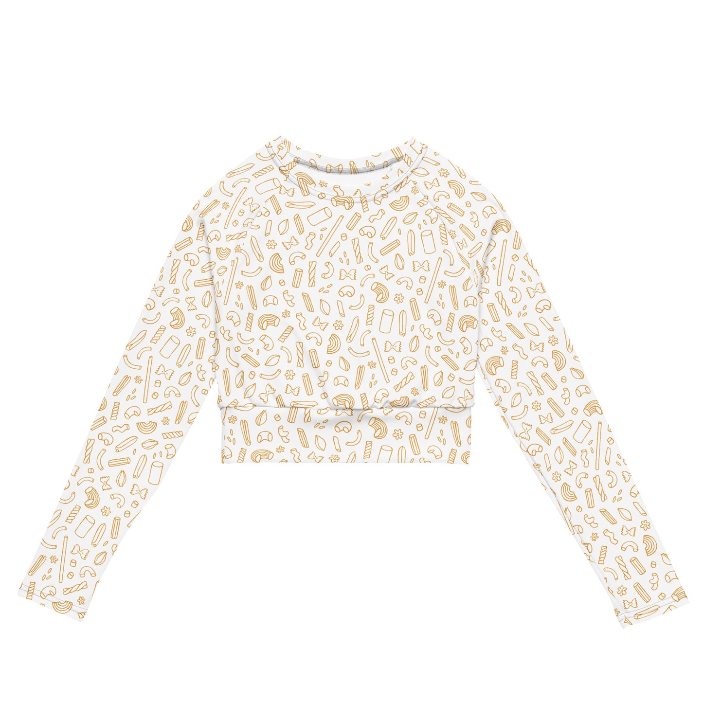 Noodle Recycled long-sleeve crop top