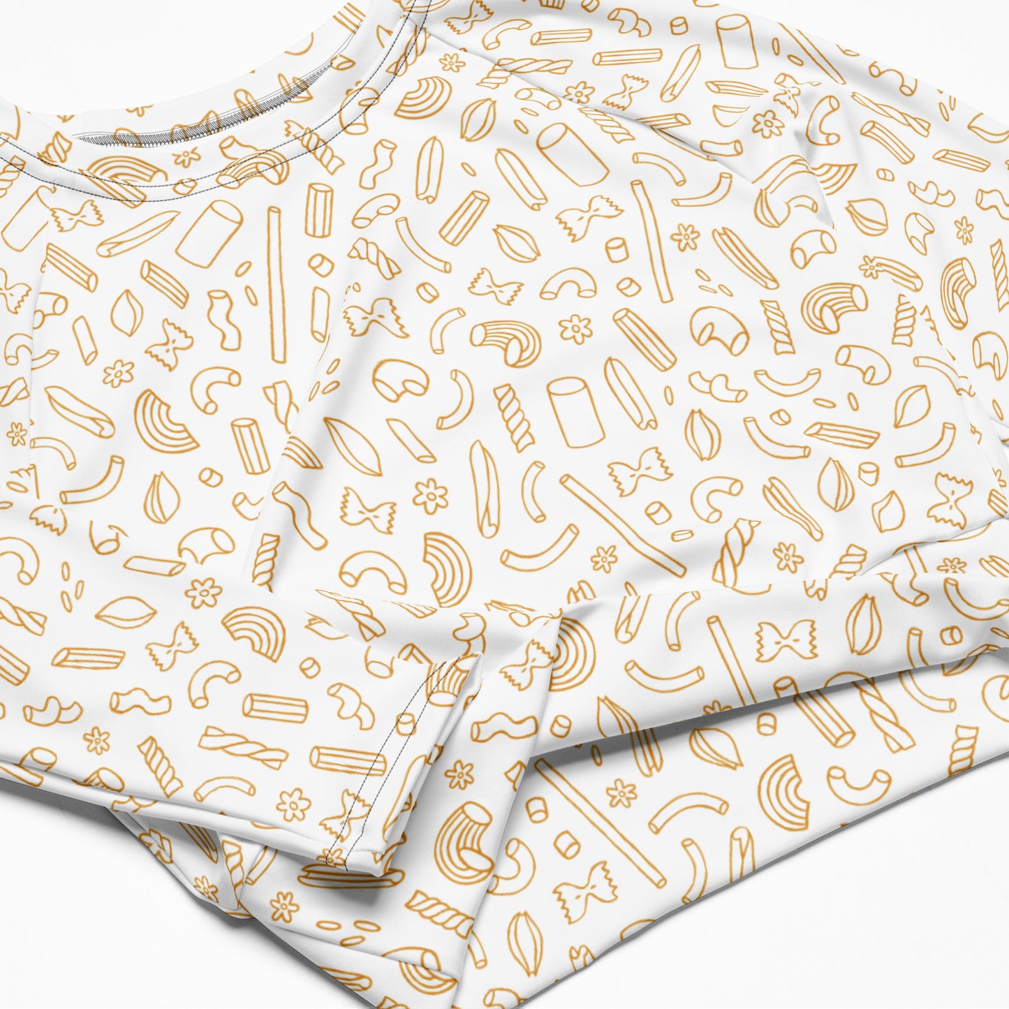 Noodle Recycled long-sleeve crop top