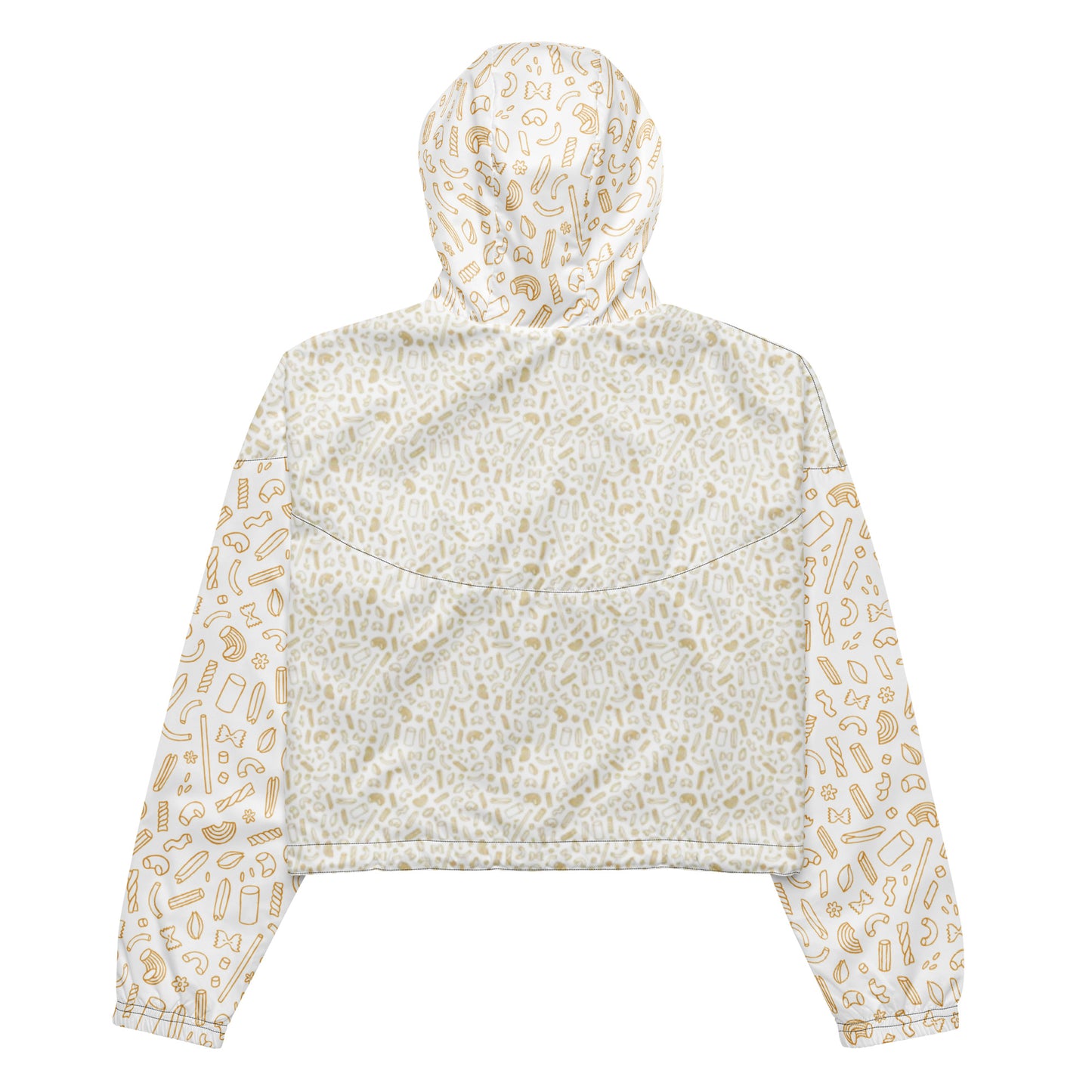 Noodle Women’s cropped windbreaker white