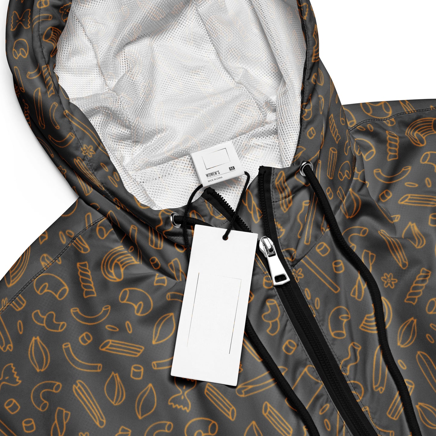 Noodle Women’s cropped windbreaker Grey
