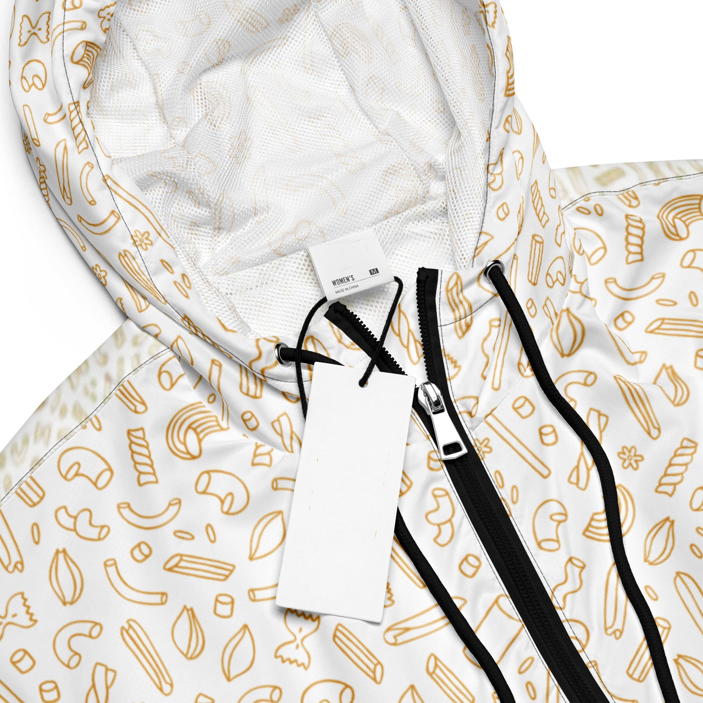 Noodle Women’s cropped windbreaker white