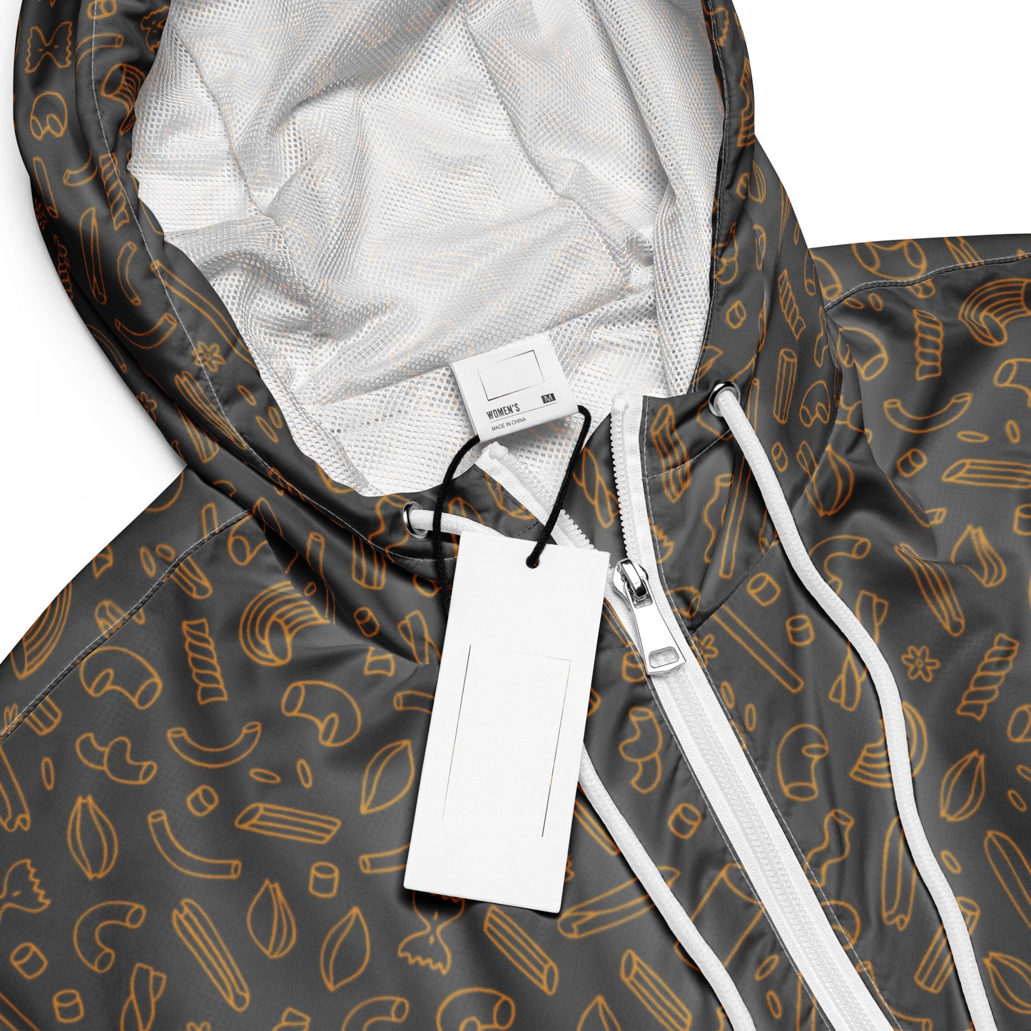Noodle Women’s cropped windbreaker Grey