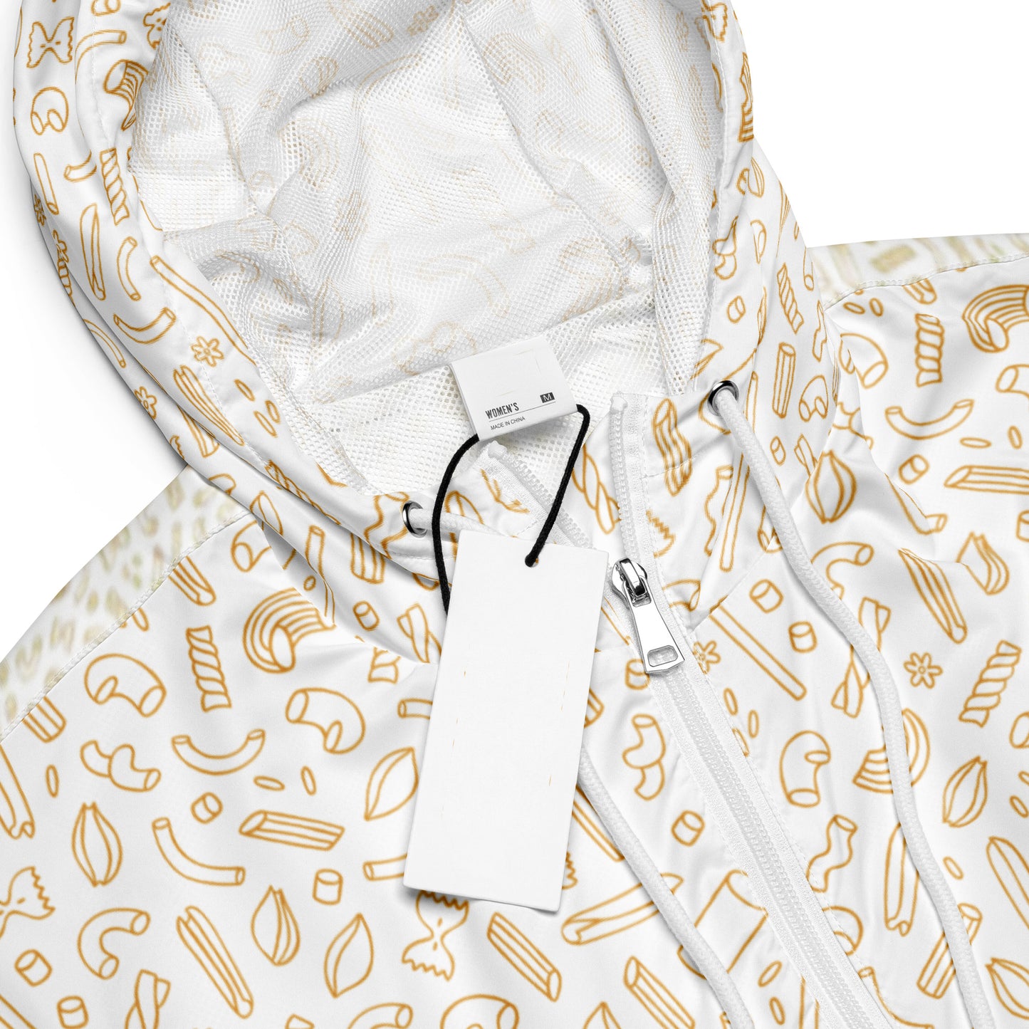 Noodle Women’s cropped windbreaker white