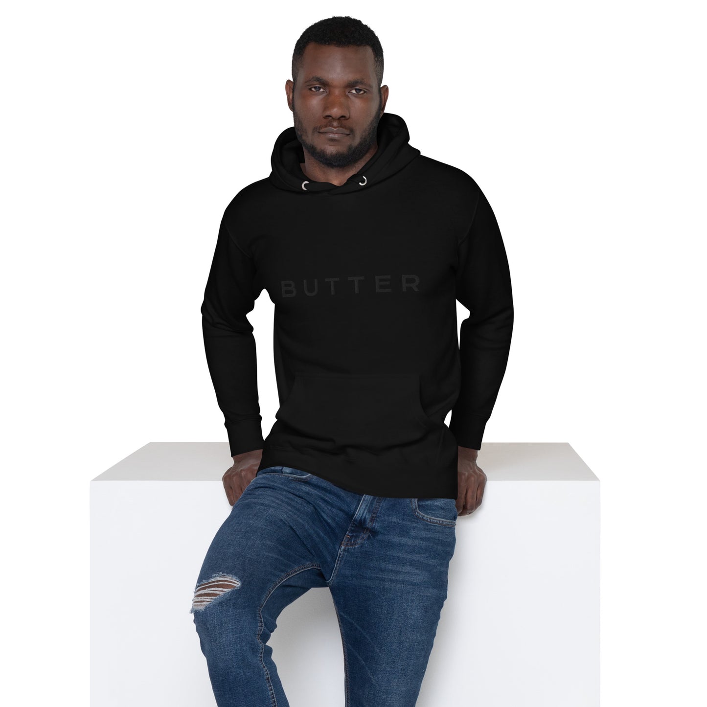 Butter Unisex Hoodie black