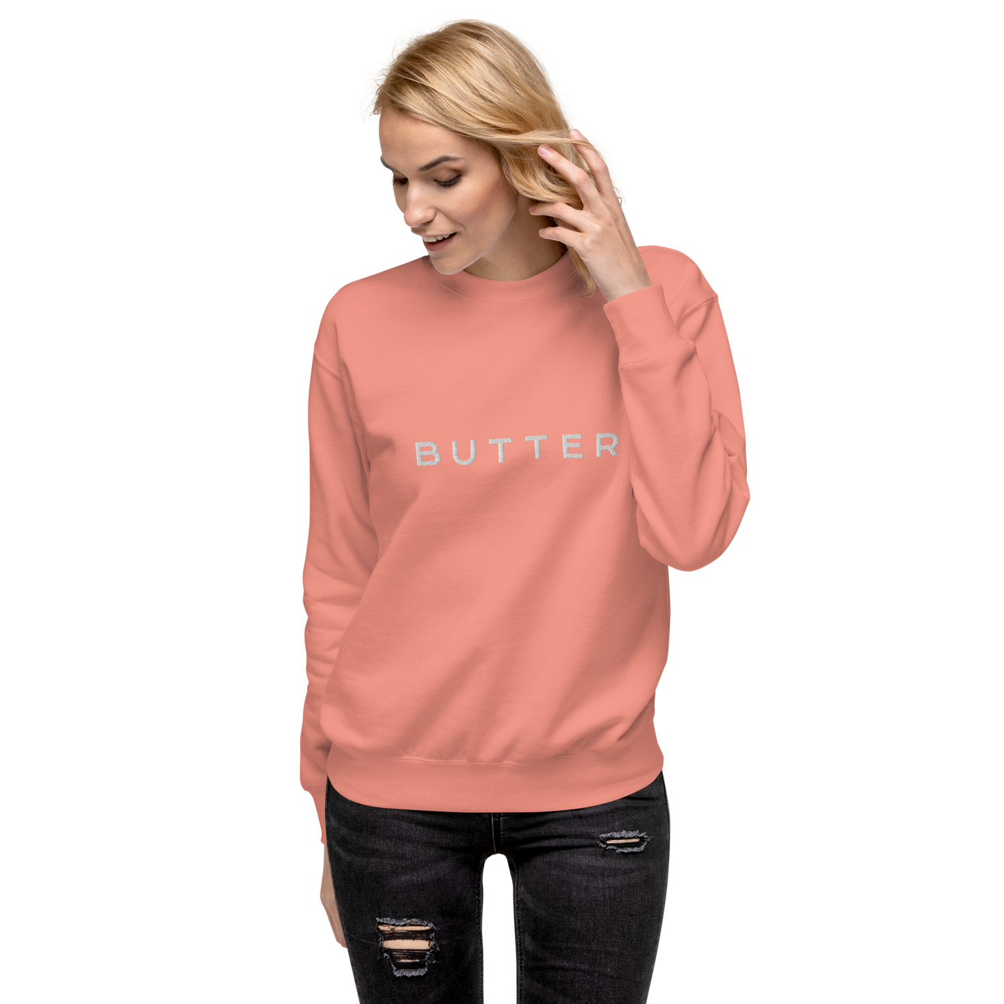 BUTTER Unisex Premium Sweatshirt