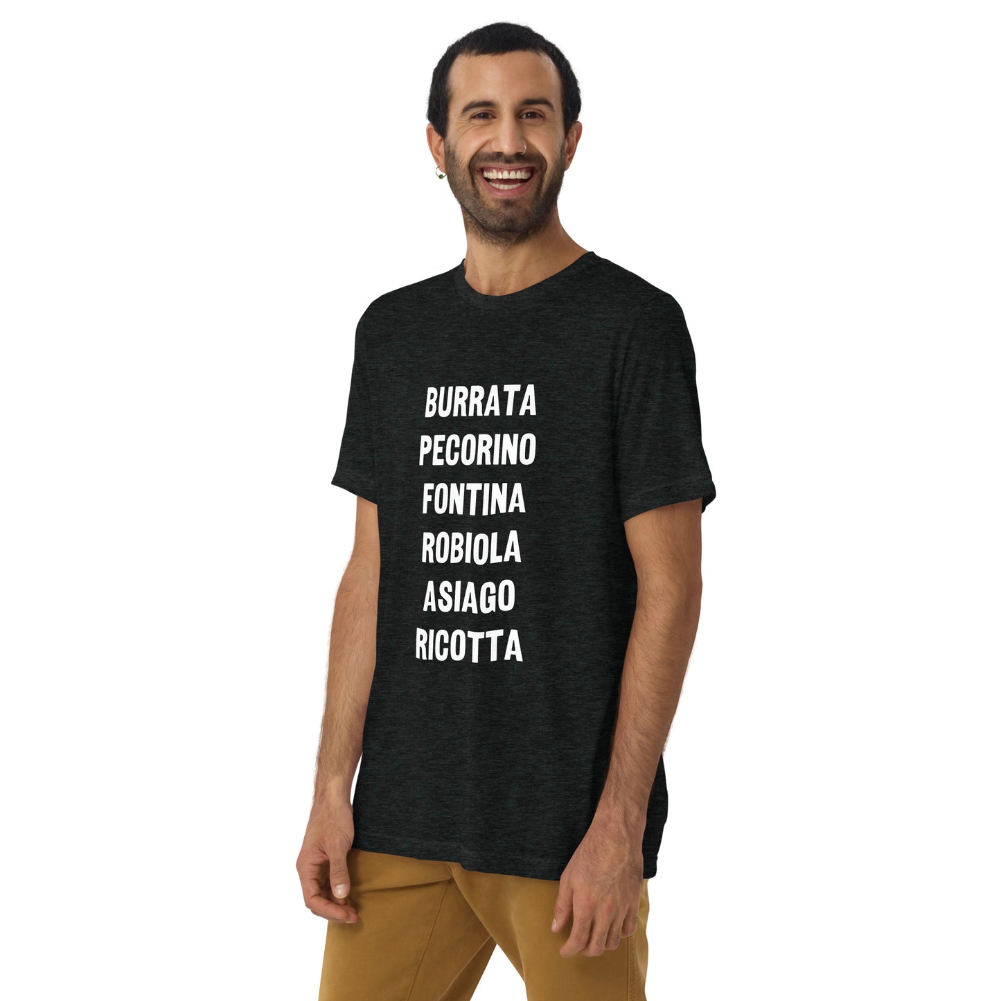 Italian Cheese Unisex Short sleeve t-shirt