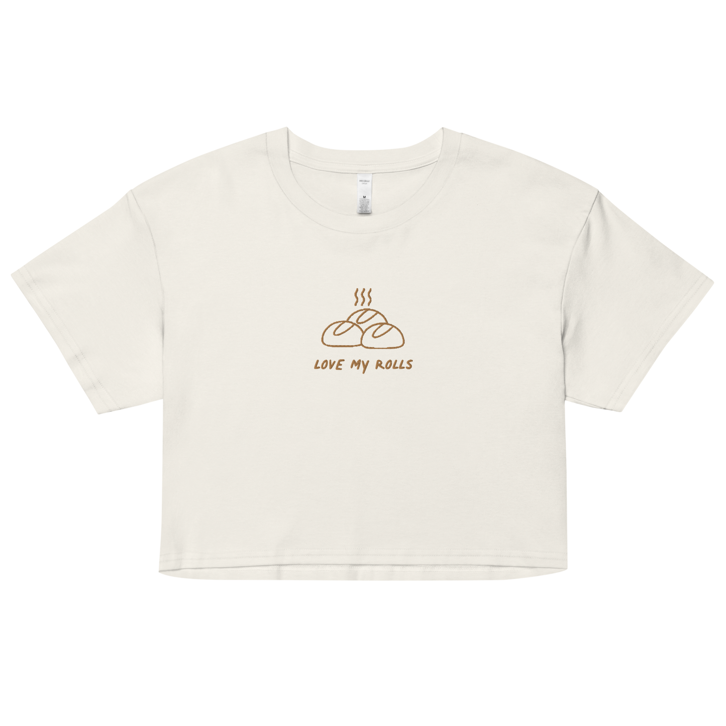 Love My Rolls Women’s crop top beige