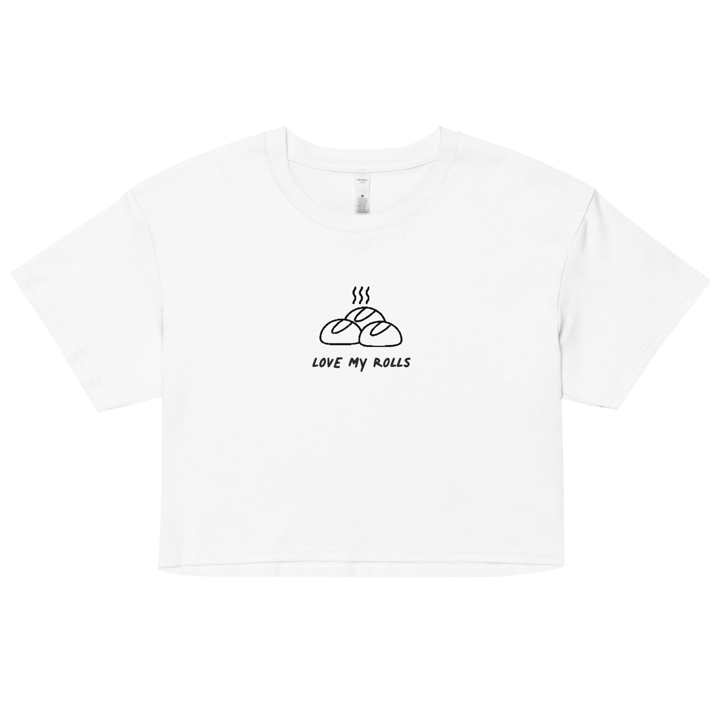 Love My Rolls Women’s crop top white