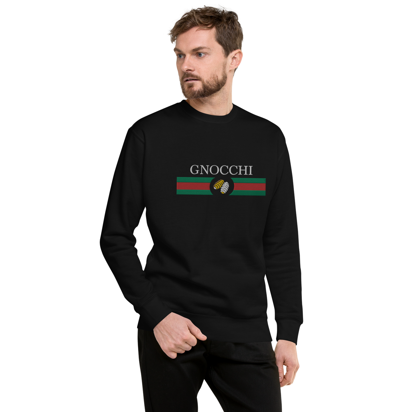 GNOCCHI Unisex Premium Sweatshirt Black