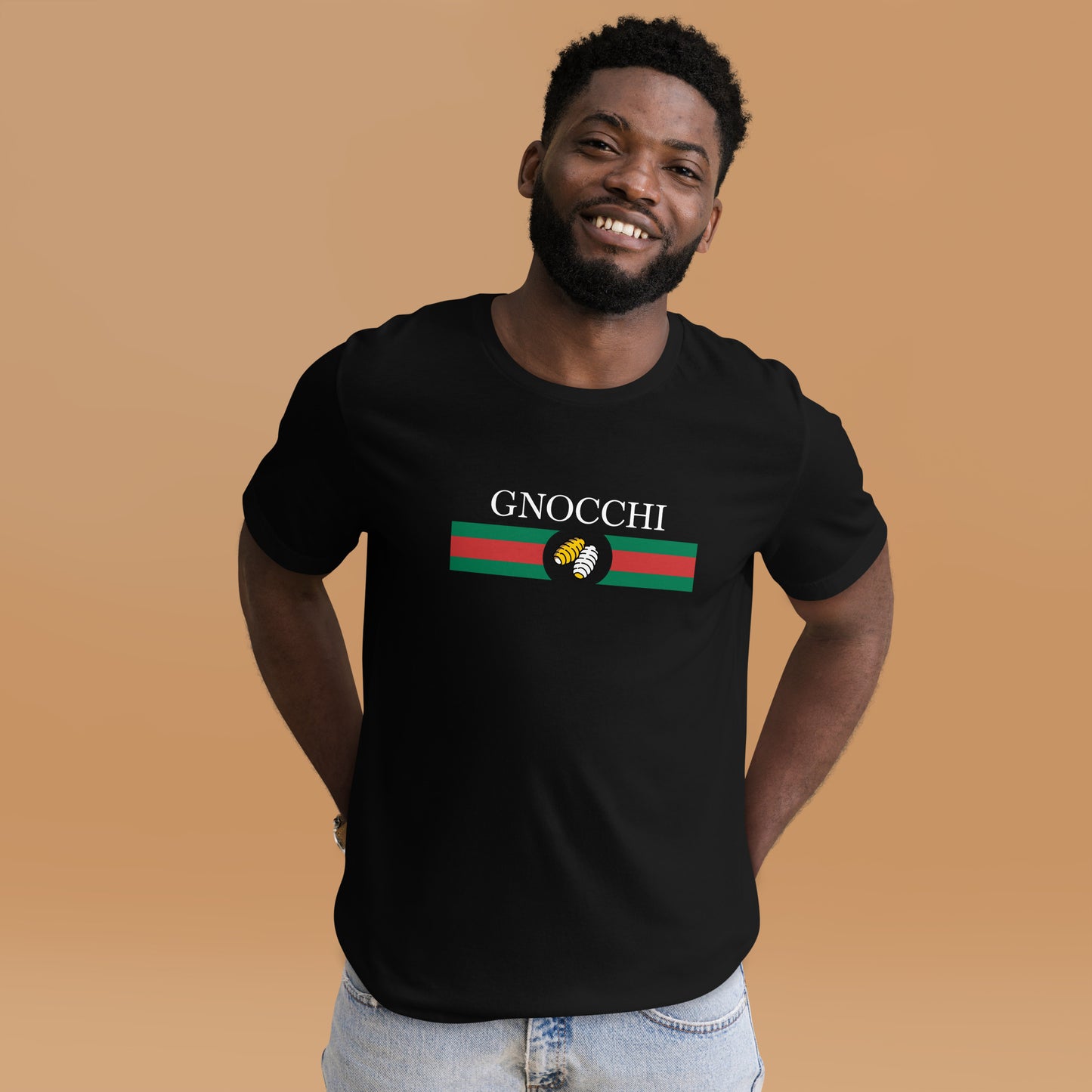GNOCCHI Unisex t-shirt Black