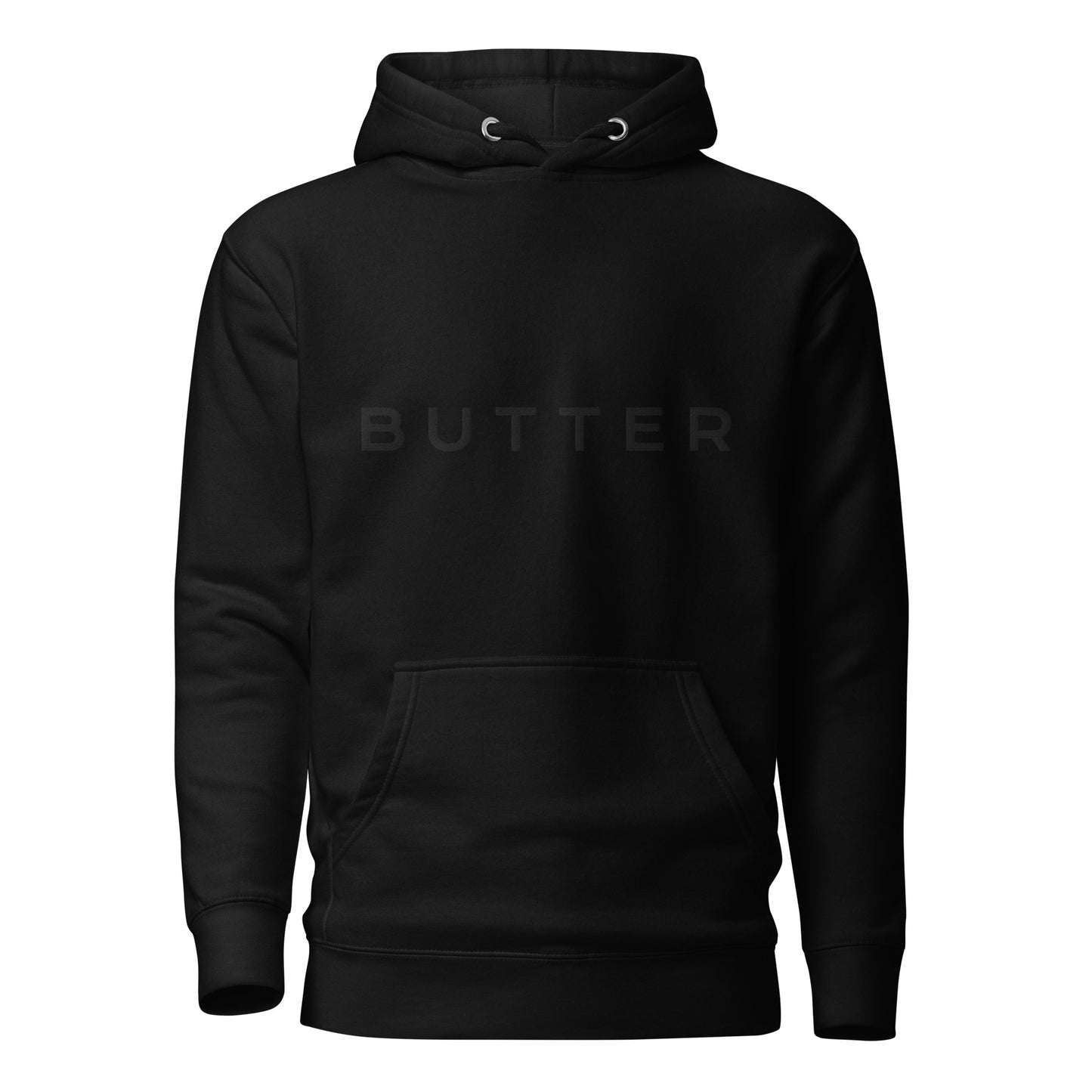 Butter Unisex Hoodie black