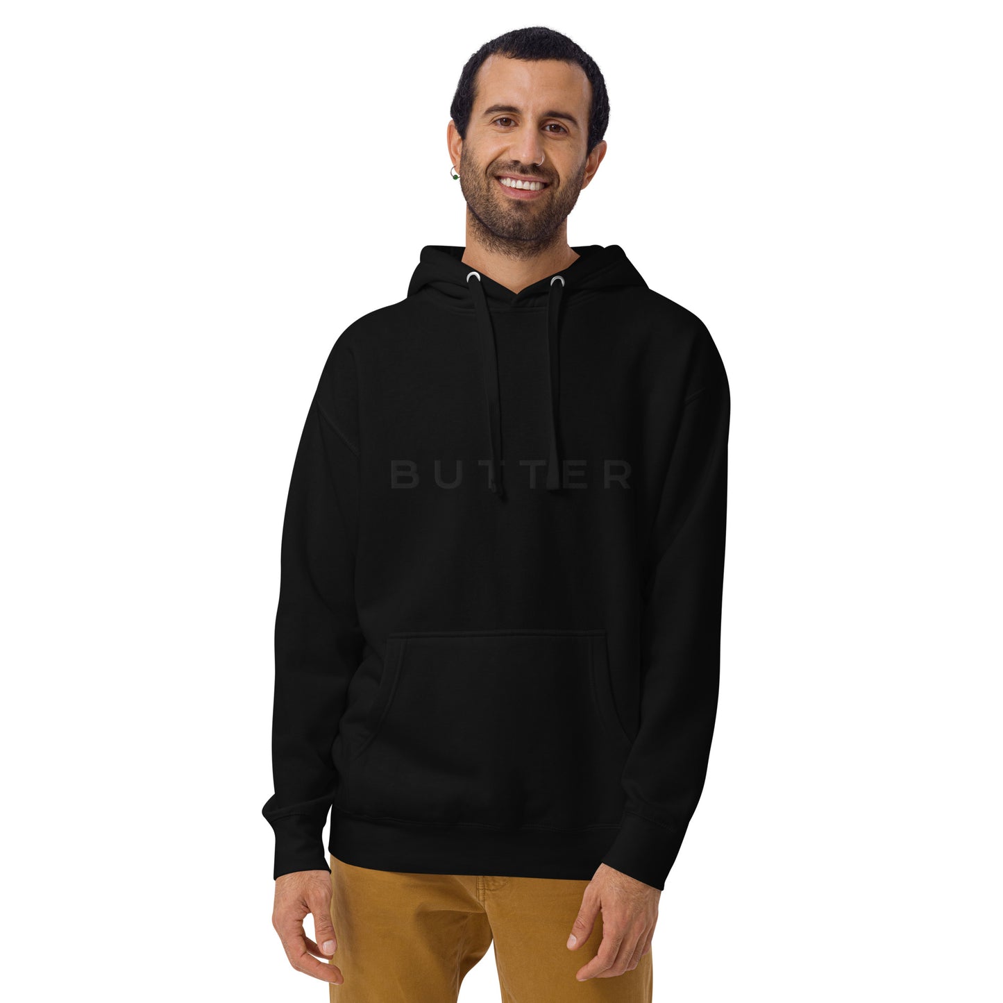 Butter Unisex Hoodie black