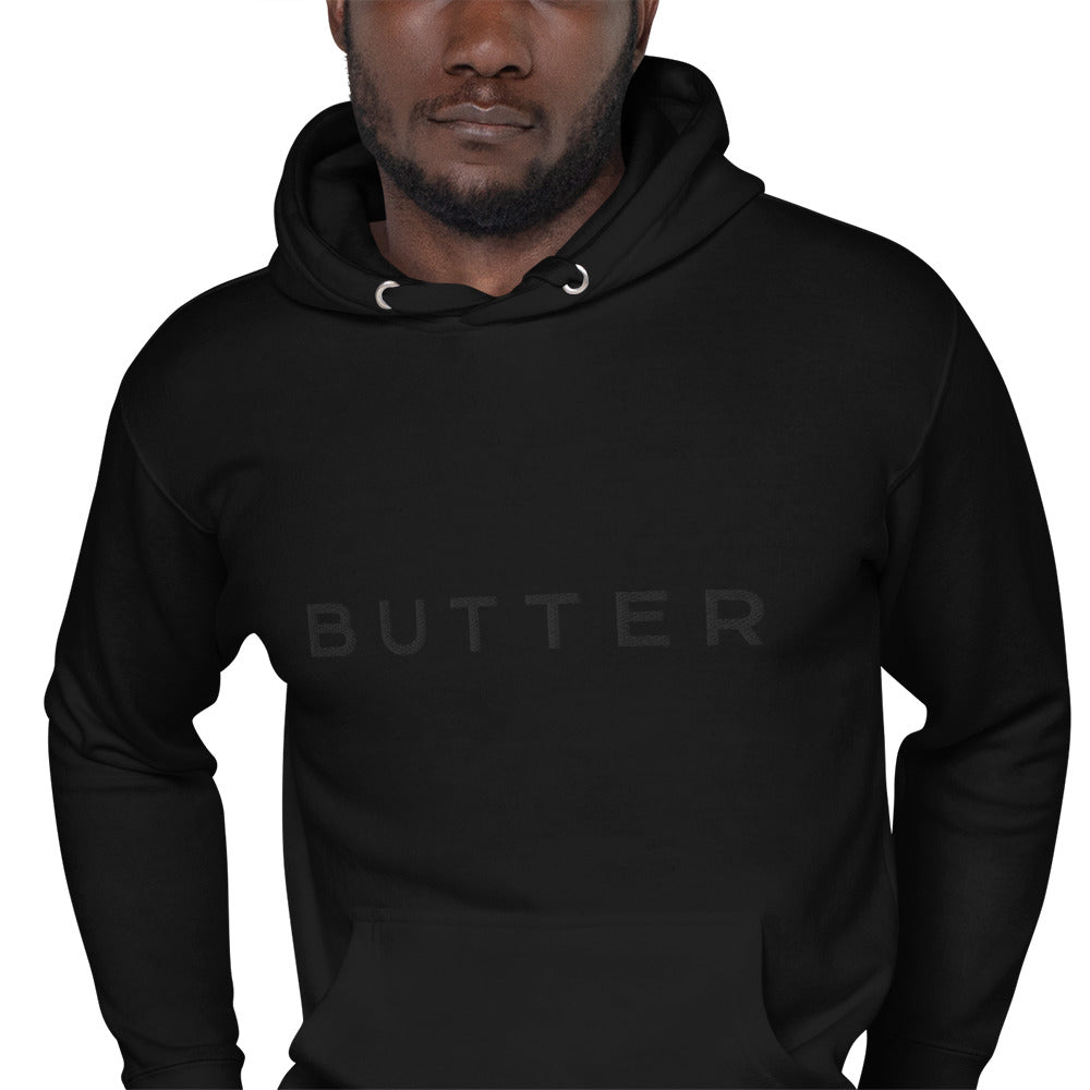 Butter Unisex Hoodie black
